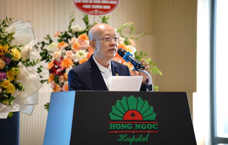 红玉集团董事长 阮玉荣 先生（Nguyen Ngoc Vinh）对红玉综合医院医全体医务人的不懈努力致以诚挚谢意