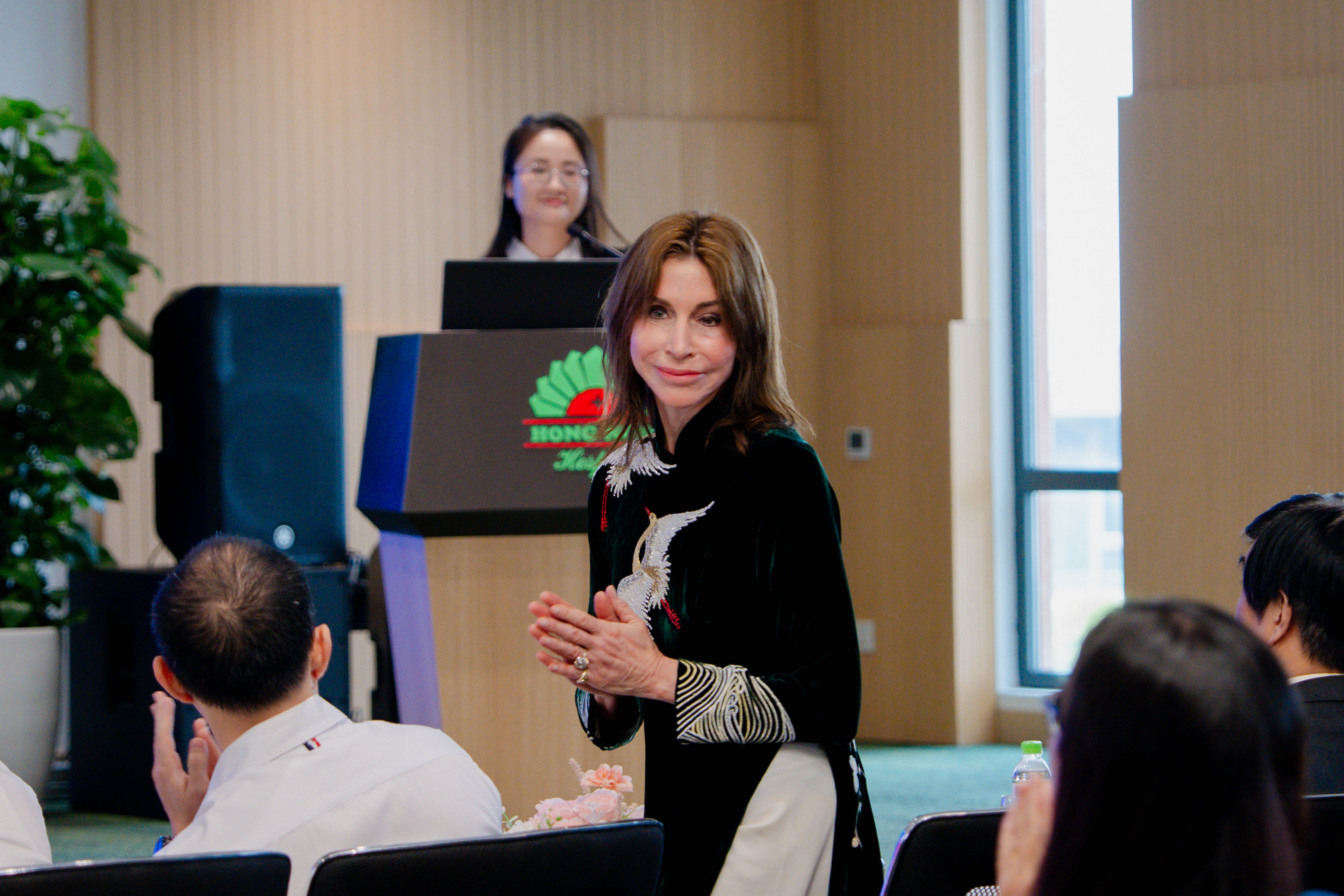 Ms. Katrin Kandel – CEO of Facing The World at the Conference