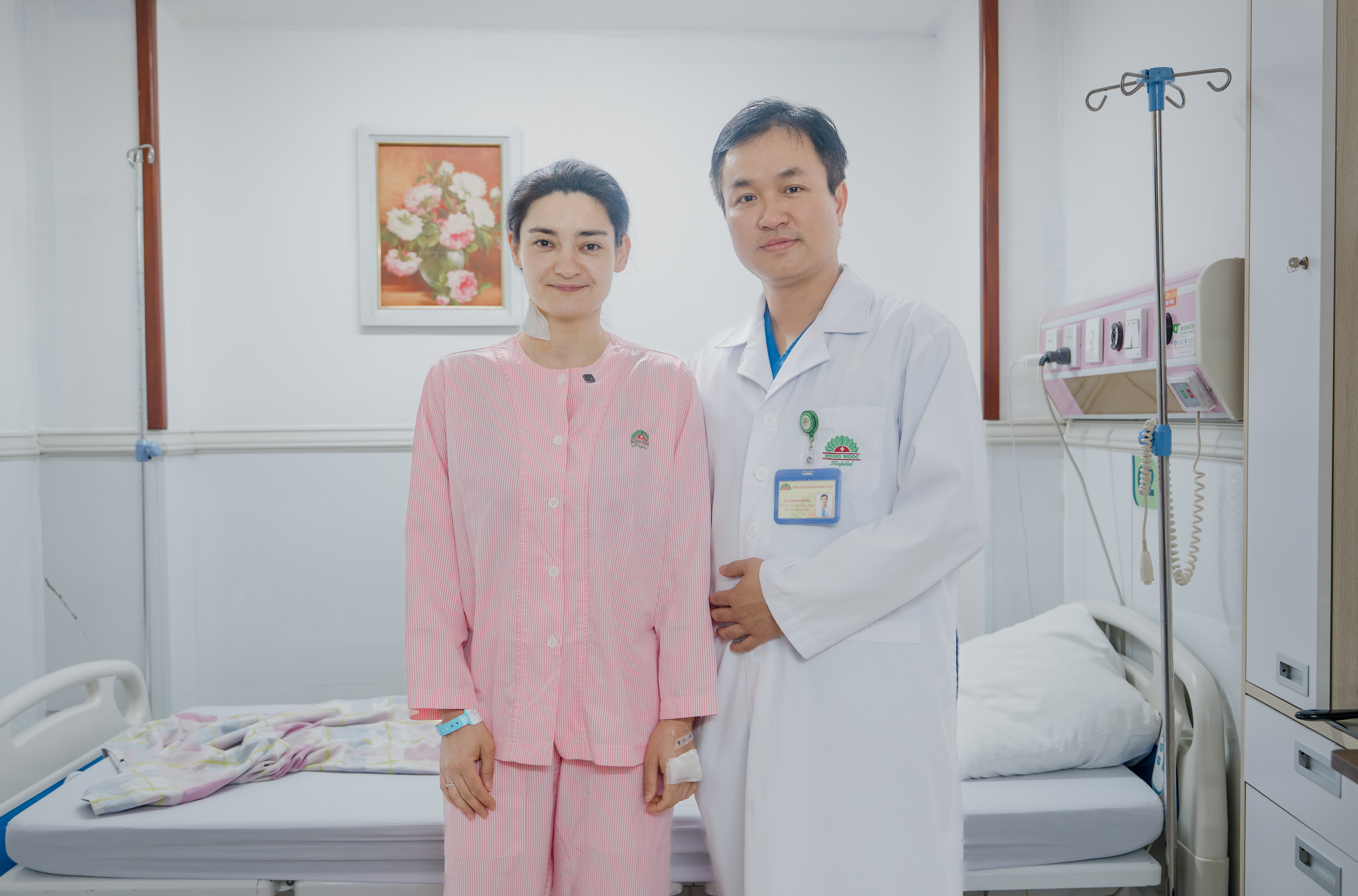 환자는 수술 후 1일 만에 빠른 회복을 보임