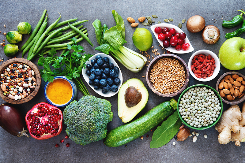 건강한 식습관은 간 건강에 좋습니다.