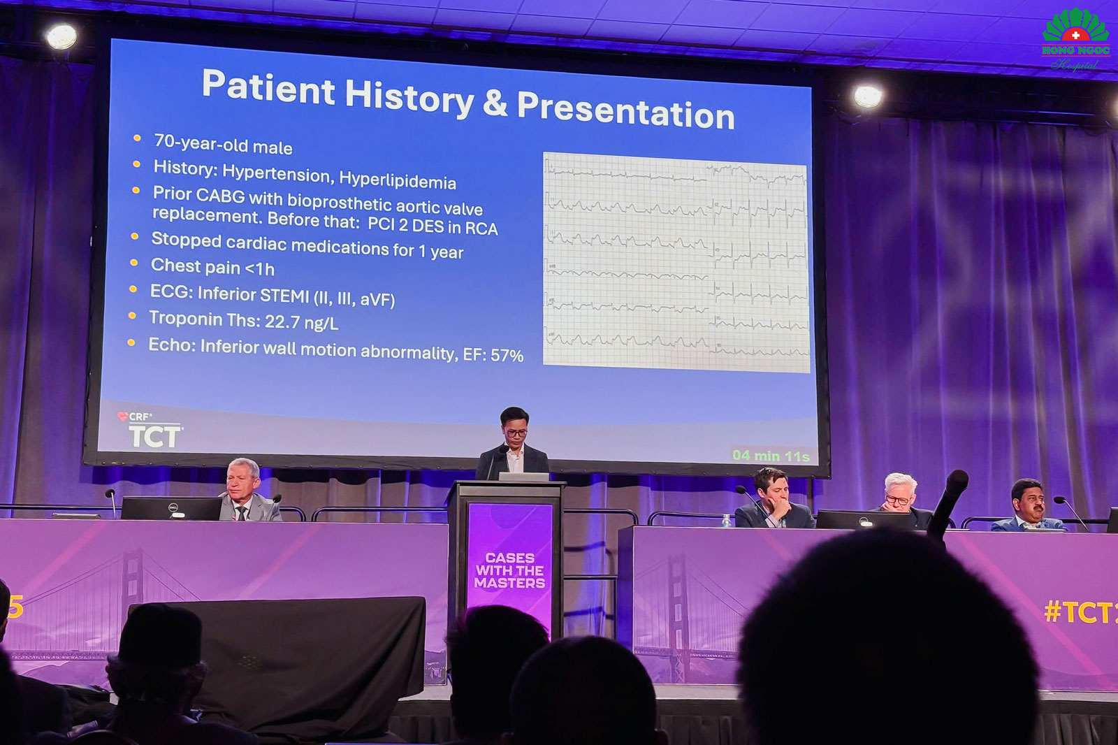 Nguyen Van Hai 석사/의사, 샌프란시스코 TCT 학회 (미국)에서 발표