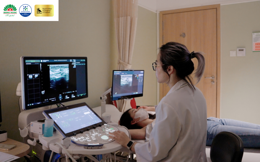 AI-integrated breast ultrasound has been routinely implemented at Hong Ngoc General Hospital, supporting physicians in delivering faster and more efficient diagnoses.