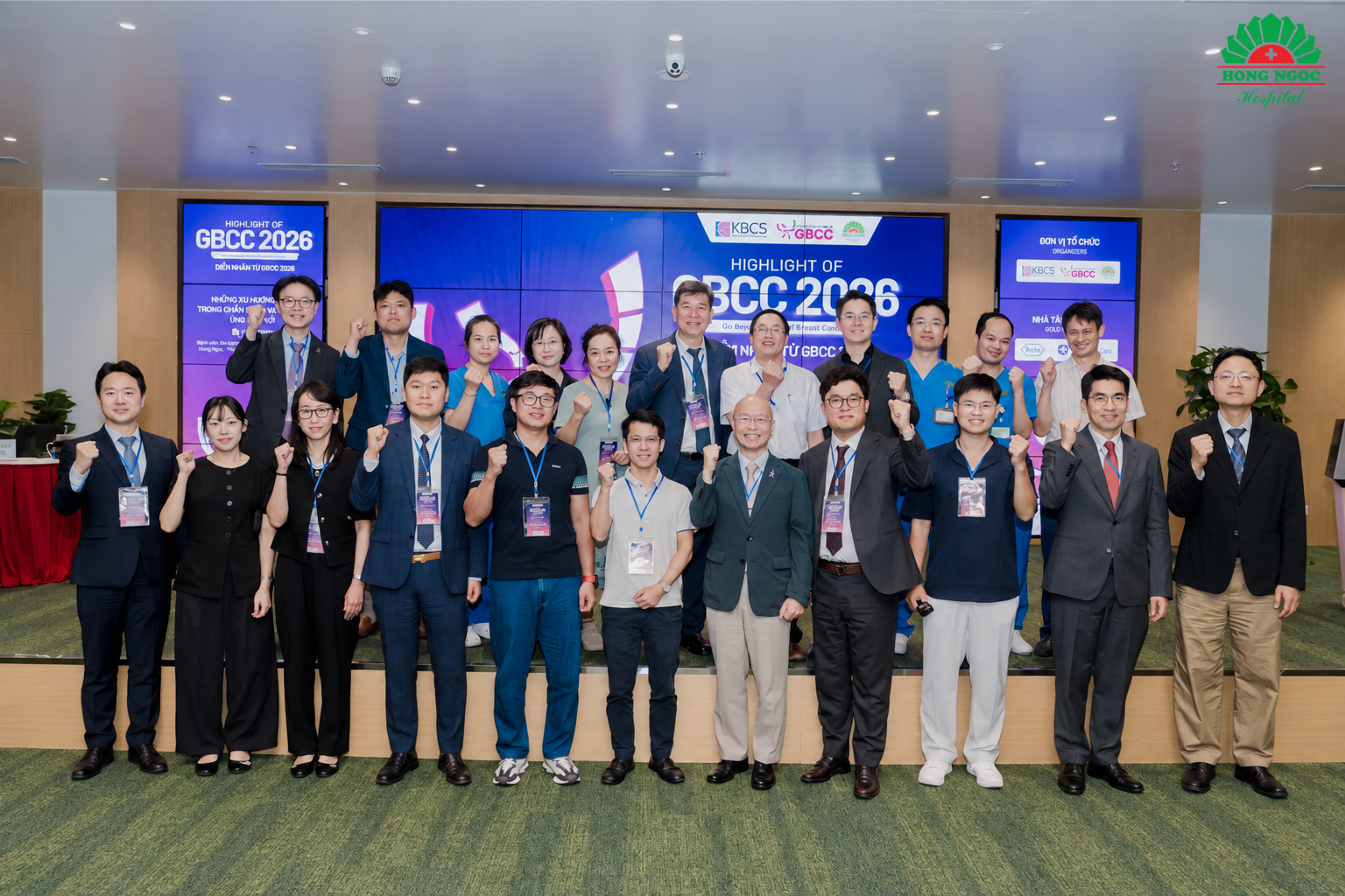 The conference brought together more than 100 physicians and breast cancer specialists.