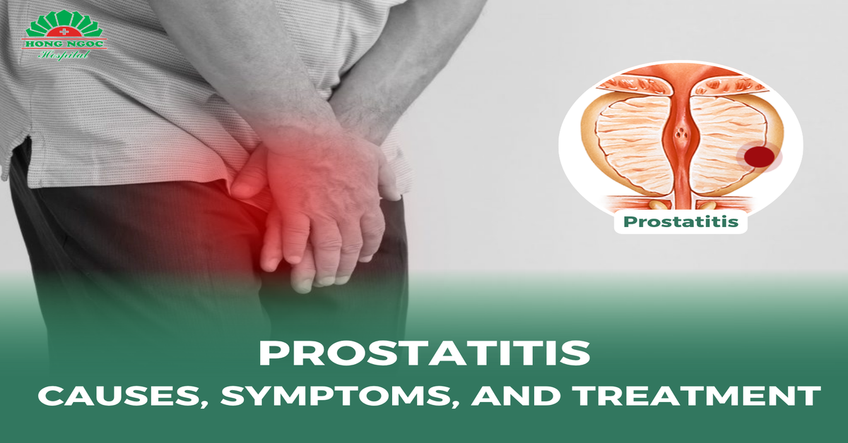 Prostatitis: causes, symptoms, and treatment
