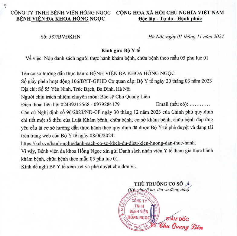 Cong Van Gui BYT Ve Danh Sach Nguoi Thuc Hanh Tham Gia Kham Chua Benh 11.2024 1