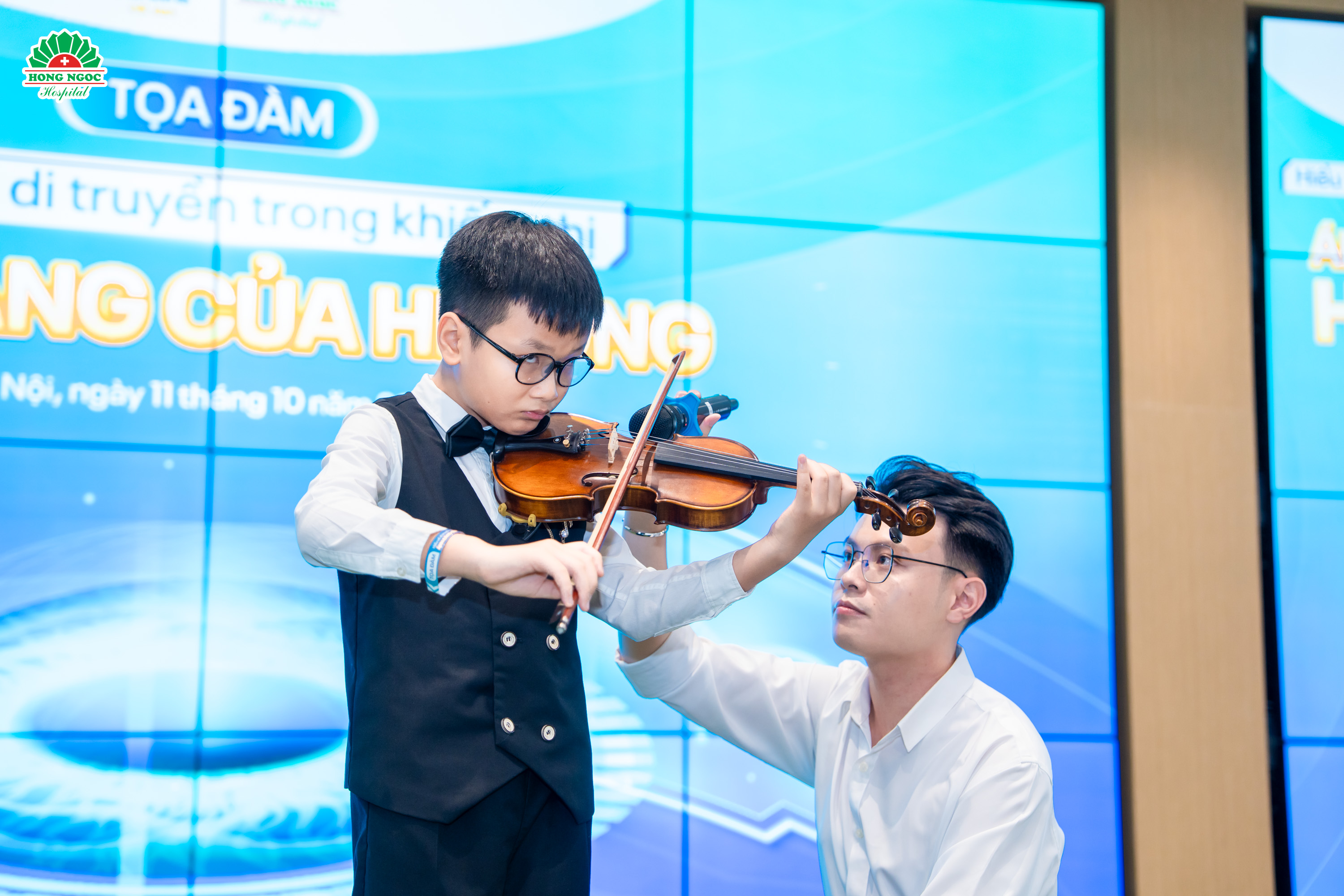 Một tiết mục văn nghệ của thành viên CLB khiếm thị RB