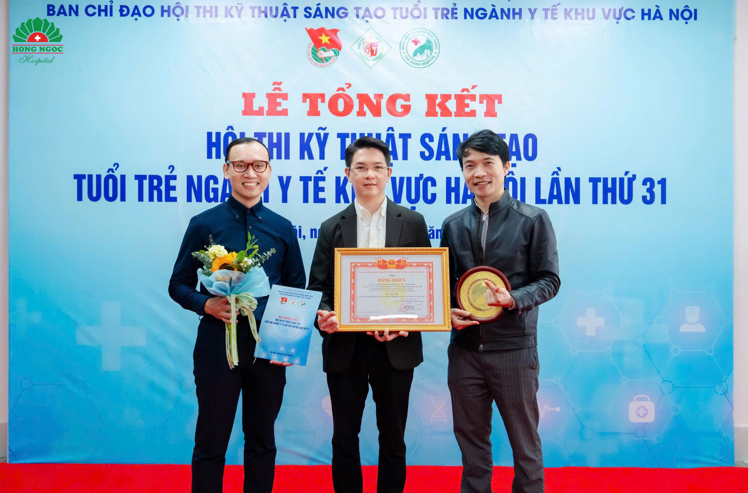 Hong Ngoc Dat Giai Hoi Thi Ky Thuat Sang Tao Tuoi Tre Nganh Y Te