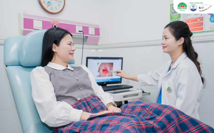 Siêu âm đầu dò thường chỉ gây cảm giác khó chịu ở một mức độ nhất định