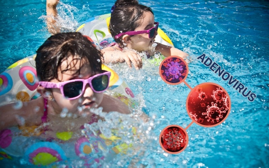 Gia tăng số trẻ mắc Adenovirus khi đi bơi trong thời gian gần đây