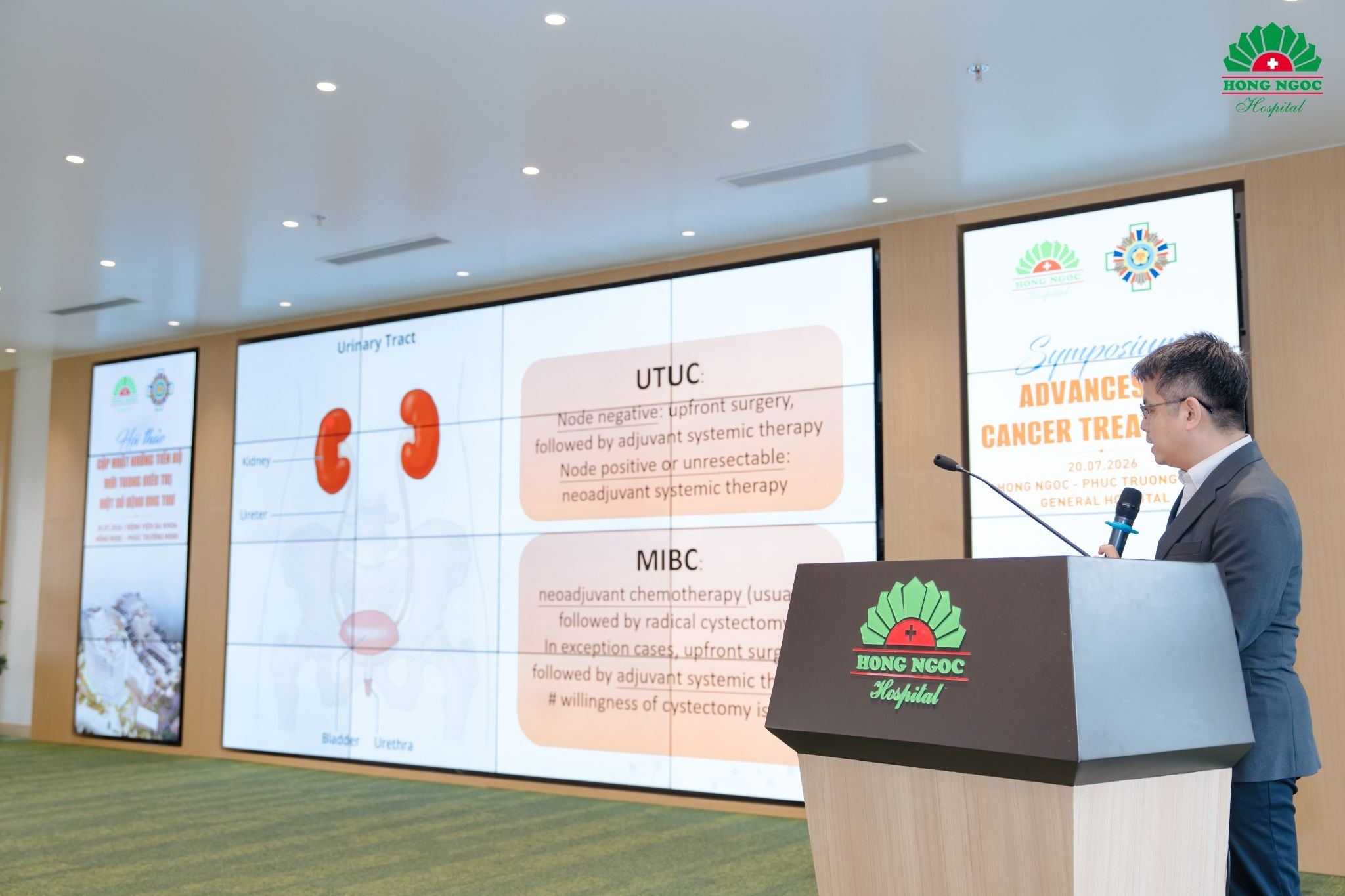 Assoc. Prof. Juin-I Lai, MD, PhD, presents a specialized topic on systemic therapy for urologic cancers.