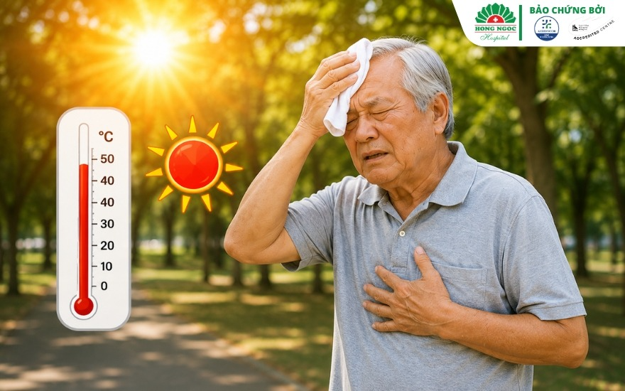 Dấu hiệu sốc nhiệt cần nhập viện: Cảnh báo nguy hiểm trong mùa nắng nóng