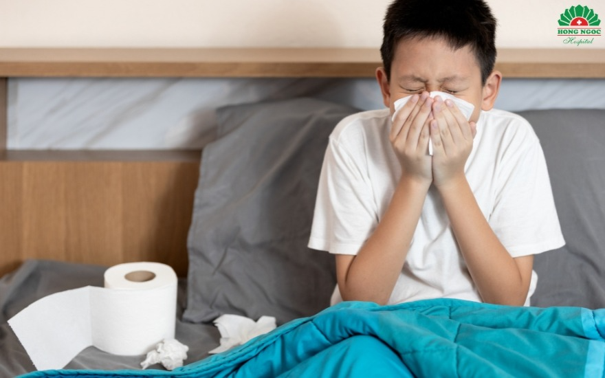 Phòng điều hòa quá lạnh có thể gây kích ứng mũi ở trẻ