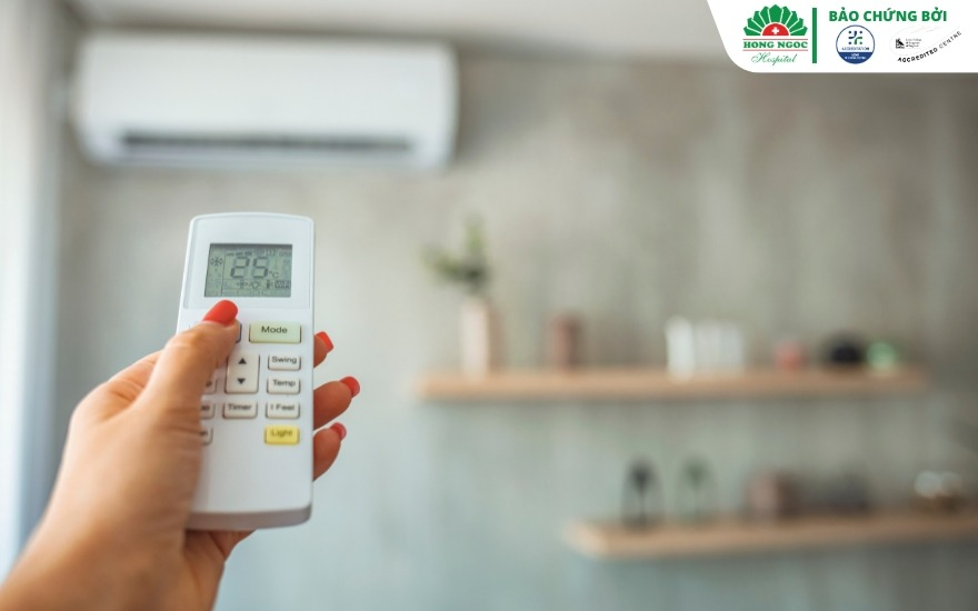 Giữ nhiệt độ phòng ở mức vừa phải