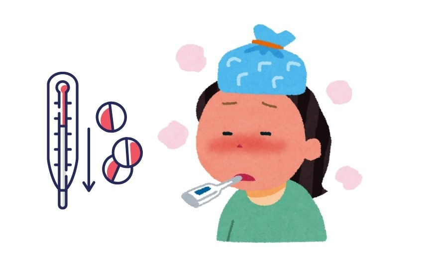 Chườm mát giúp trẻ hạ nhiệt