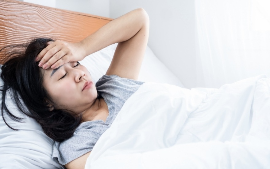 Sốt cao làm cơ thể mất nước