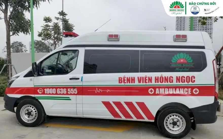 Hotline cấp cứu Hồng Ngọc 1900 636 555, hoạt động 24/7