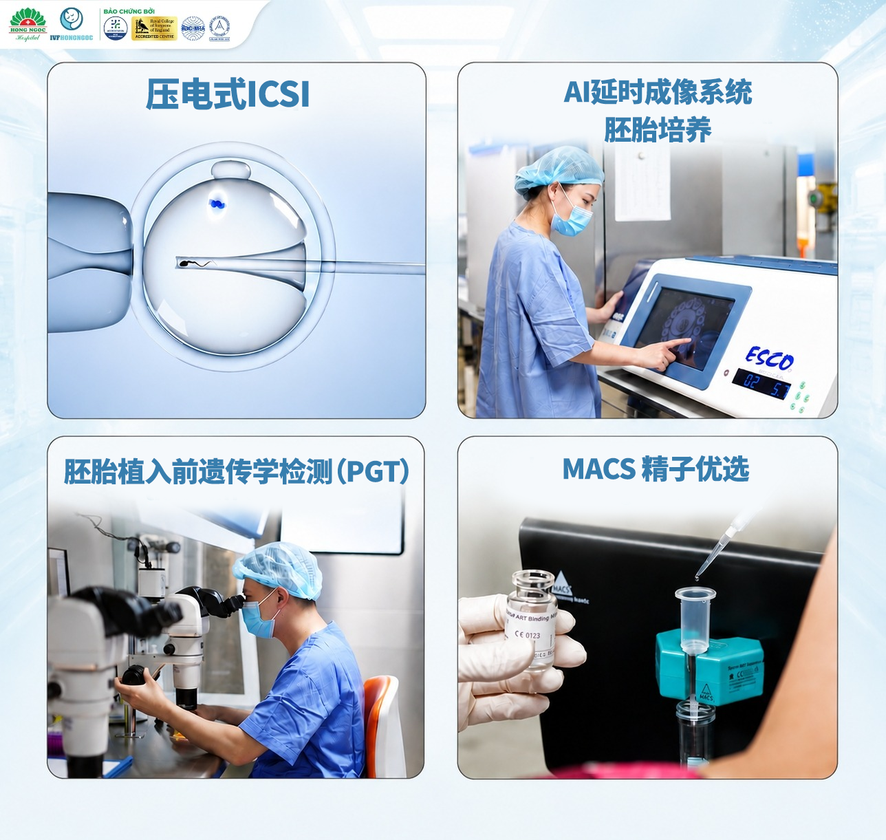 现代辅助生殖技术根据不同医学指征灵活应用 