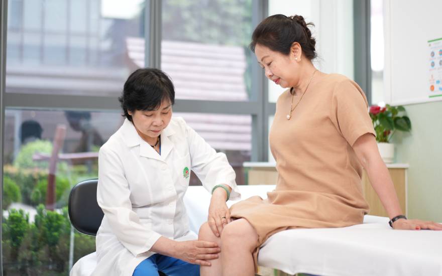 tràn dịch khớp gối