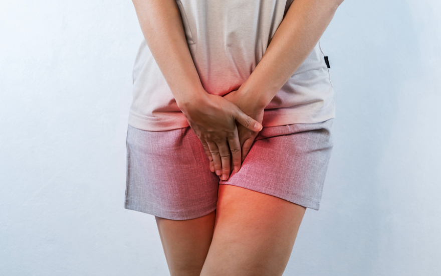 vùng kín có mùi hôi