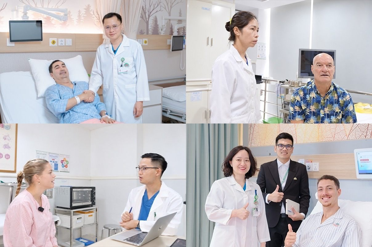 Bệnh nhân quốc tế tin chọn điều trị tai mũi họng tại BVĐK Hồng Ngọc. BVCC