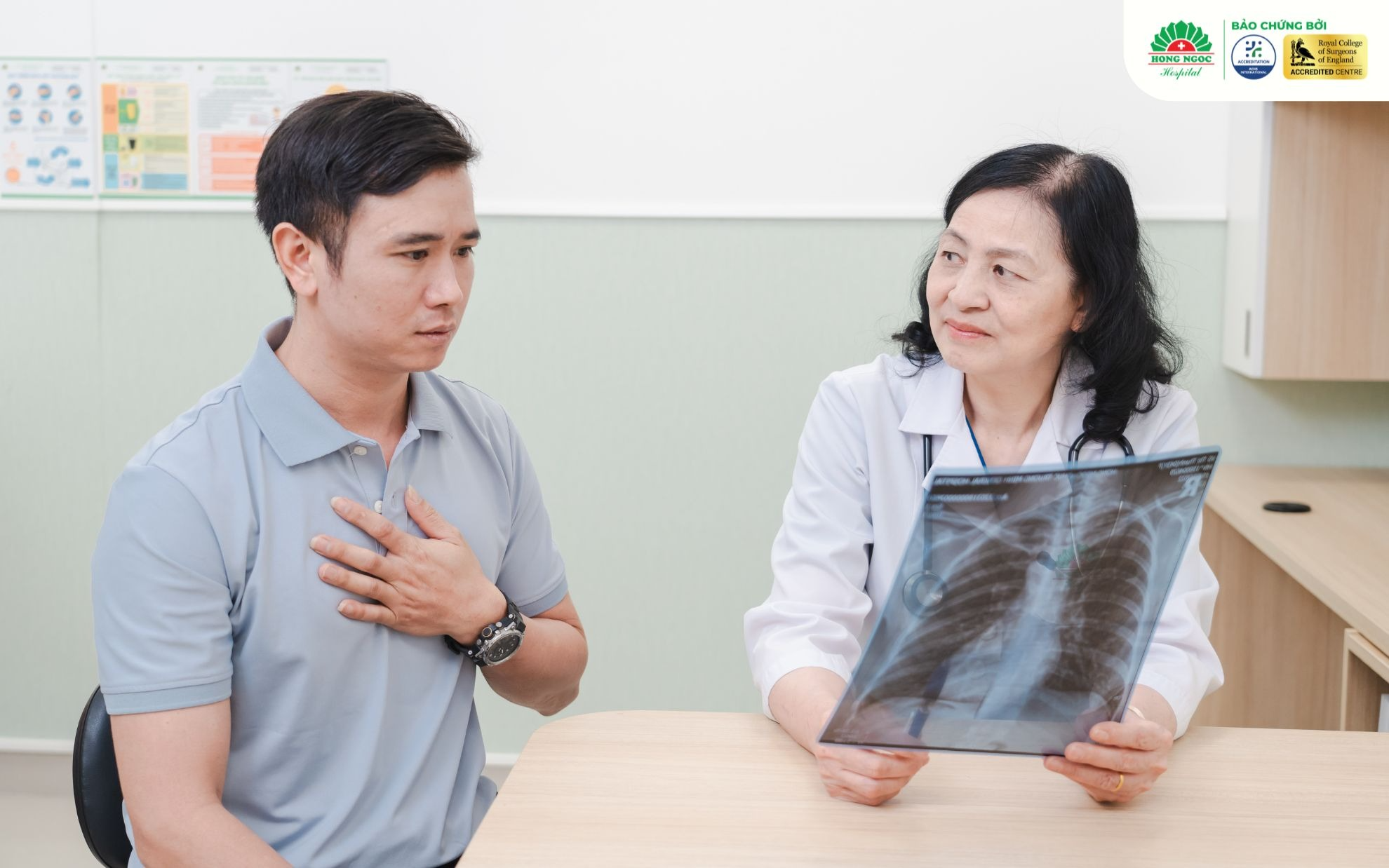 Khám hô hấp cùng chuyên gia hơn 20 năm kinh nghiệm tại BVĐK Hồng Ngọc