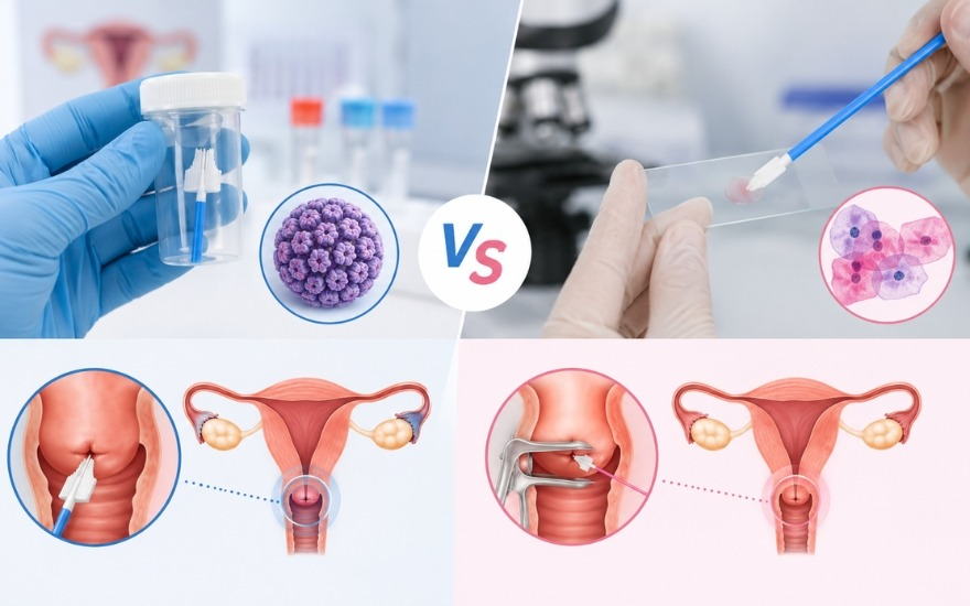 Bản chất xét nghiệm HPV là xét nghiệm virus còn Pap test là xét nghiệm tế bào học