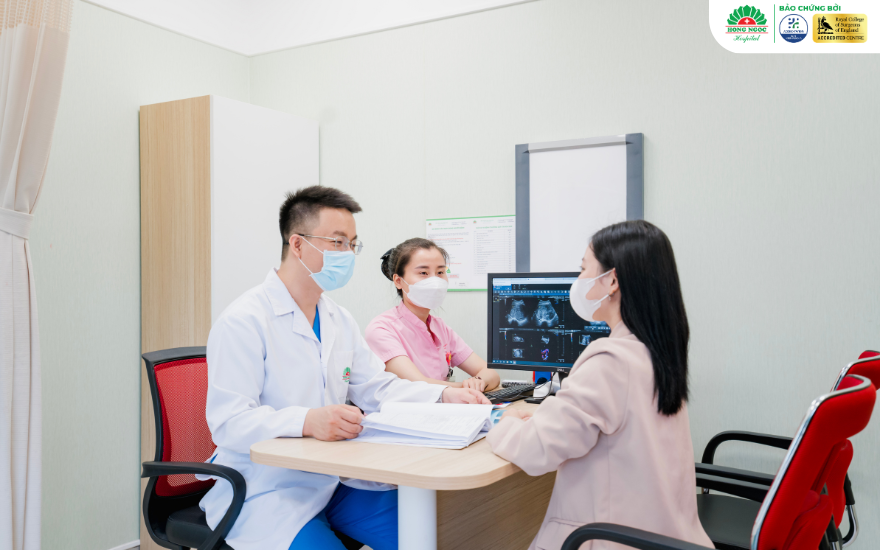 BVĐK Hồng Ngọc xây dựng quy trình khám và điều trị thuận tiện.