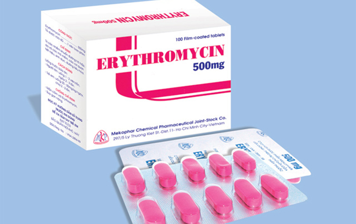 Tác dụng phụ của kháng sinh erythromycin