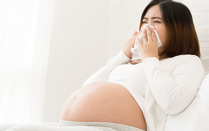 Nghẹt mũi khi mang thai