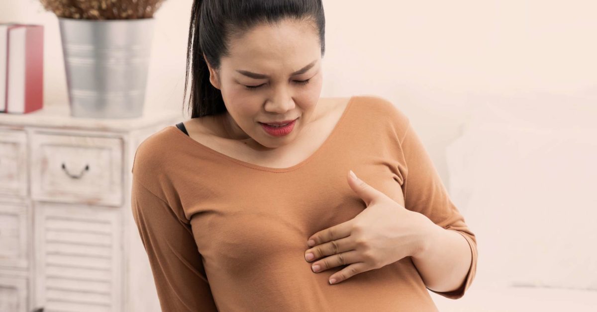Đau ngực khi mang thai: Nguyên nhân và cách khắc phục