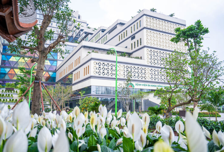Bệnh viện Đa khoa Hồng Ngọc – Phúc Trường Minh: Bệnh viện xanh