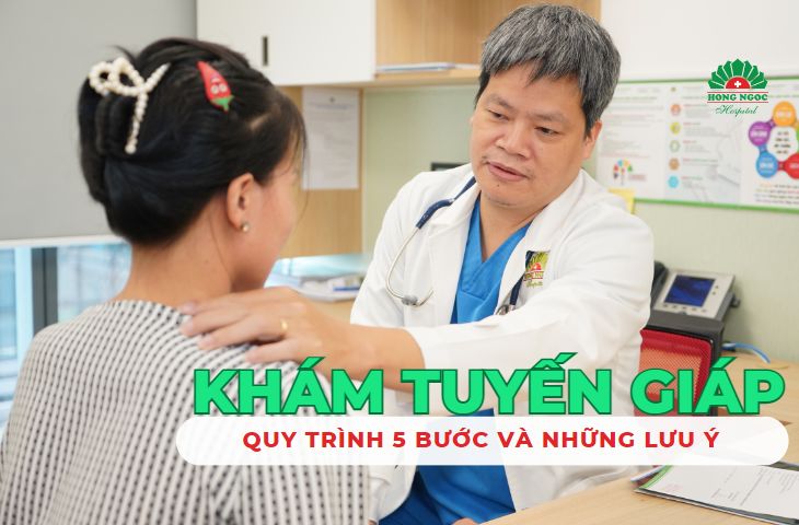 Quy trình khám tuyến giáp như thế nào?
