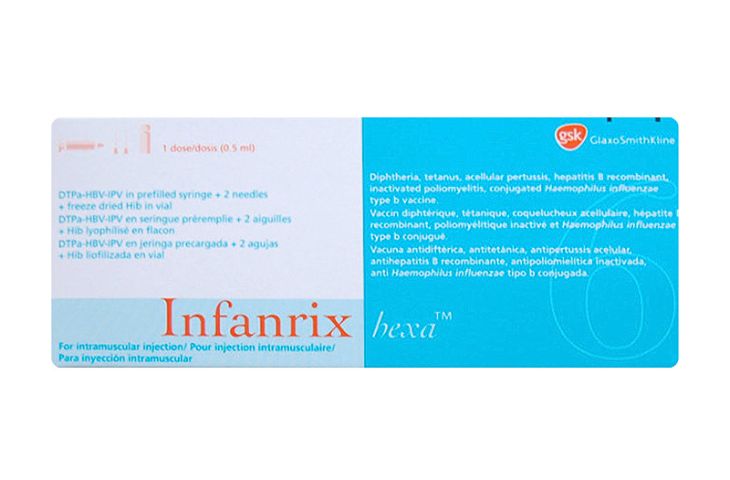 Vaccine Infanrix Hexa là vaccine 6 trong 1 phổ biến nhất