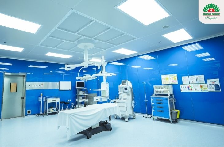 Phòng mổ tiêu chuẩn HBN tại bệnh viện Hồng Ngọc