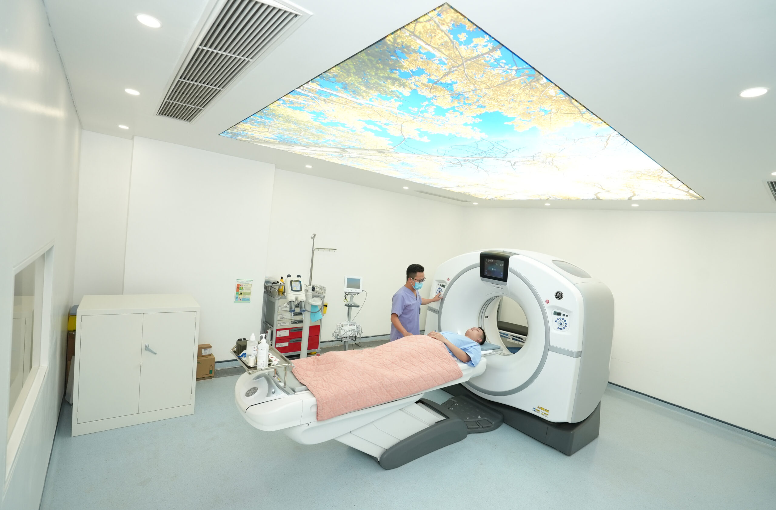 chụp CT phổi liều thấp